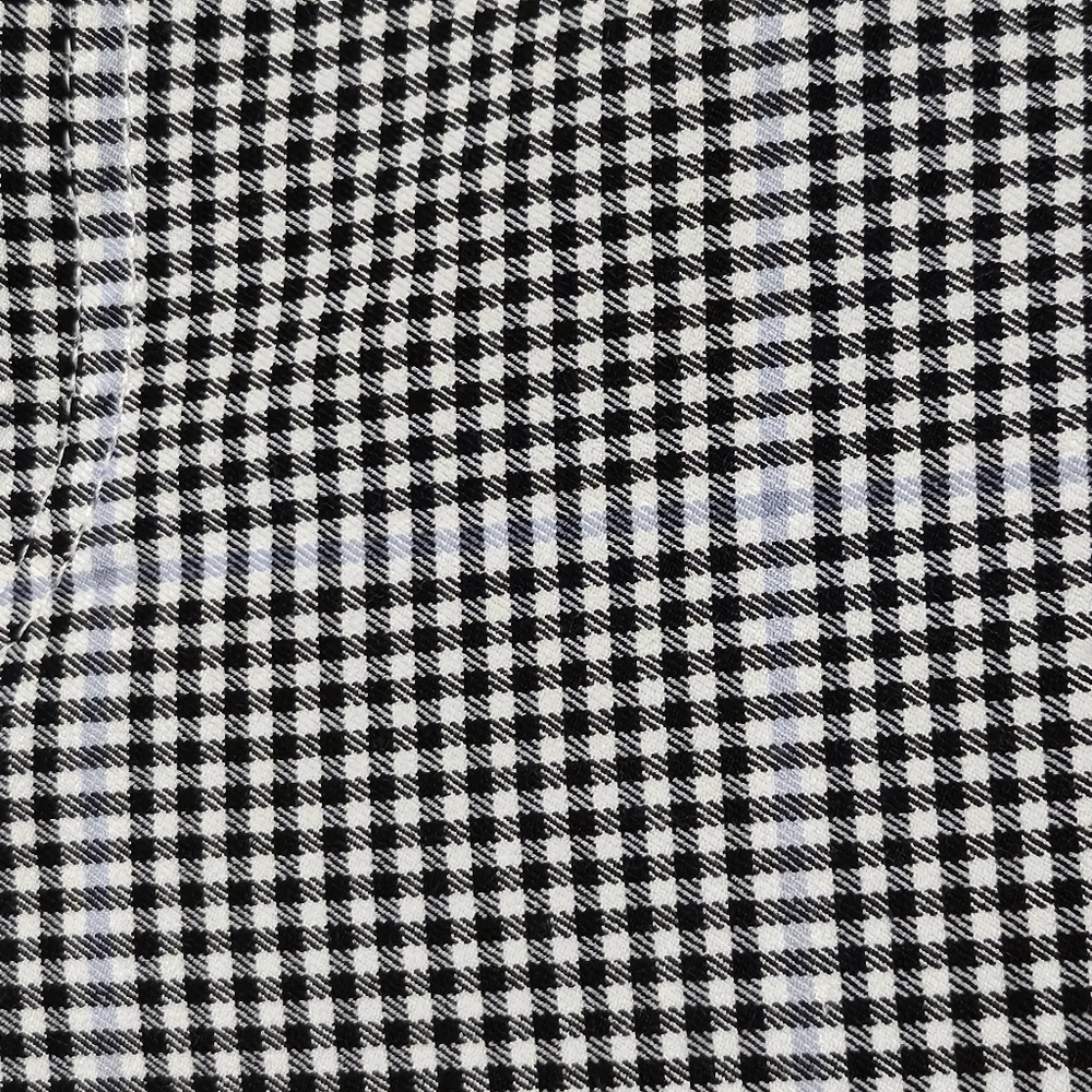 Hollister Ultra High Rise Checkered Black White Blue Pants Size XS - Picture 4 of 7